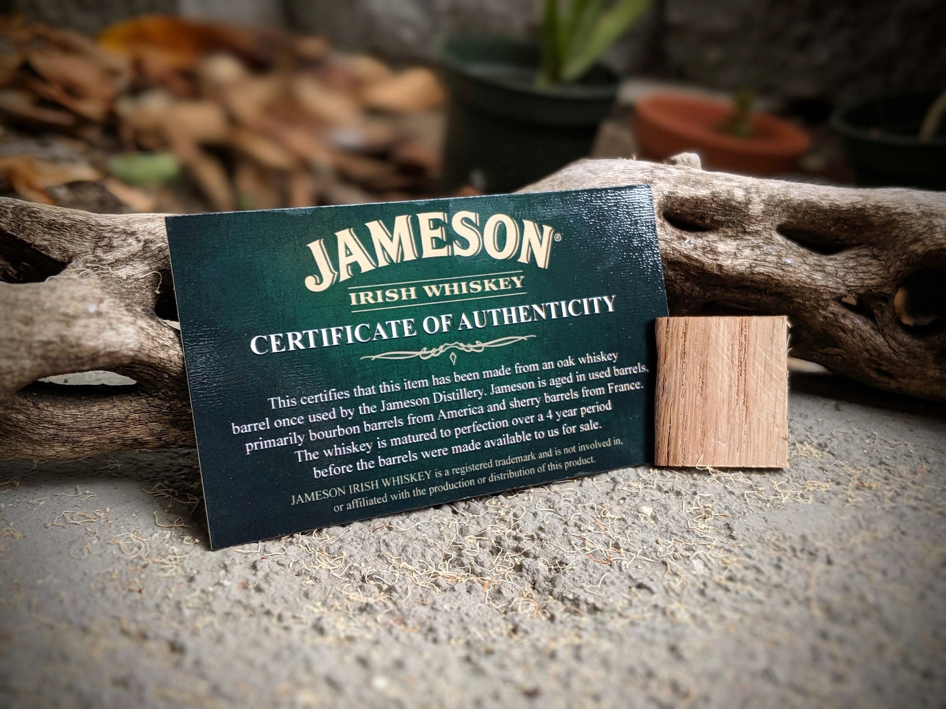 Jameson Whiskey Barrel Wood Ring with Smoked Edges and 14K Yellow Gold Inlay Jameson Whiskey Rings Wedding Bands GrownRings Jack Daniels Barrel, Whiskey Barrel Ring, White oak, Handmade, Reclaimed Wood, mens ring handmade, custom wood ring, Womens ring, rings made of wood, Bartender Gift, Anniversary gift, Irish wedding, Jameson Whiskey Barrel