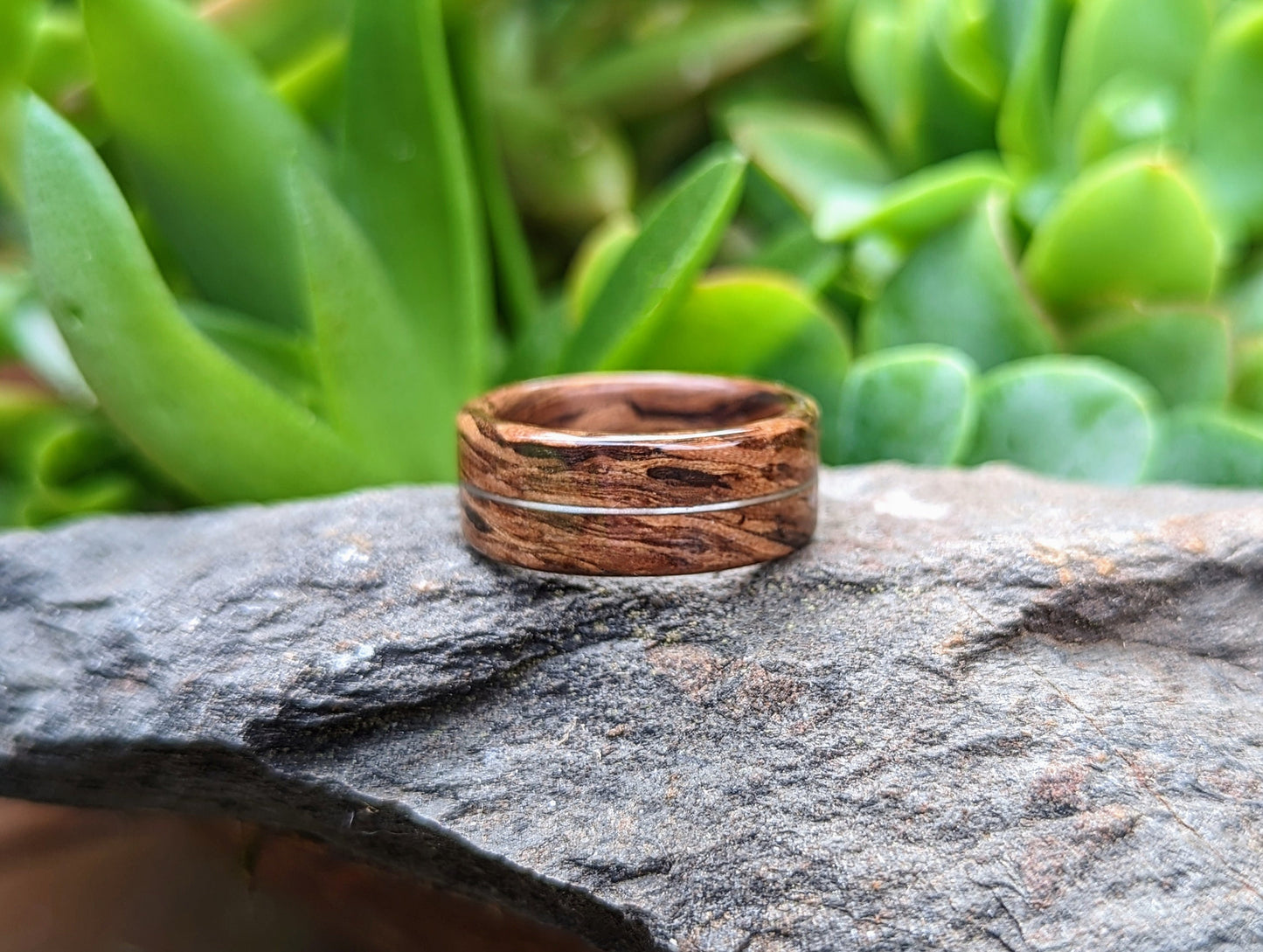 American Black Walnut Wood Ring with .999 pure Silver Inlay Wood and Gold Rings Wedding Bands GrownRings wood, Handmade, Natural jewerlry, Earth materials, Wood Ring, Man wedding band, Reclaimed Wood, gold ring for man, gold ring for woman, love, Silver, White Gold, Platinum