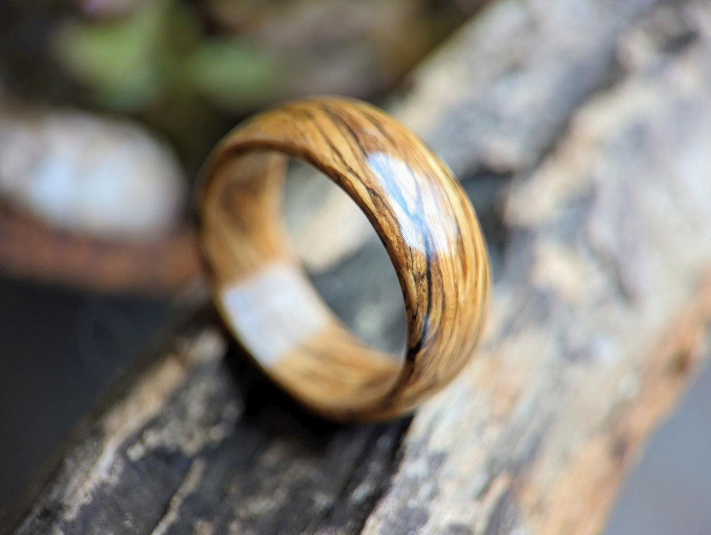 Whiskey Barrel Wood Ring made with Jack Daniels Whiskey Barrel Jack Daniels Rings Wedding Bands GrownRings Whiskey Barrel Ring, White oak, Handmade, Reclaimed Wood, mens ring handmade, custom wood ring, Womens ring, rings made of wood, Bartender Gift, Anniversary gift, platinum ring, Jack Daniels, gift for her