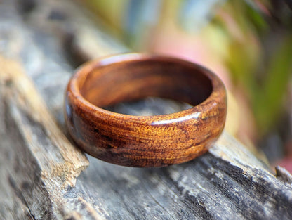 Ancient Kauri Wood Ring All Wood Rings Bands GrownRings Wood, Douglas Fir, Reclaimed Wood, Vintage wood, sustainable wood, Natural, Eco Friendly, Secret wood, mens wood wedding band, mens ring wood, mens ring, Ancient Kauri, Swamp Kauri