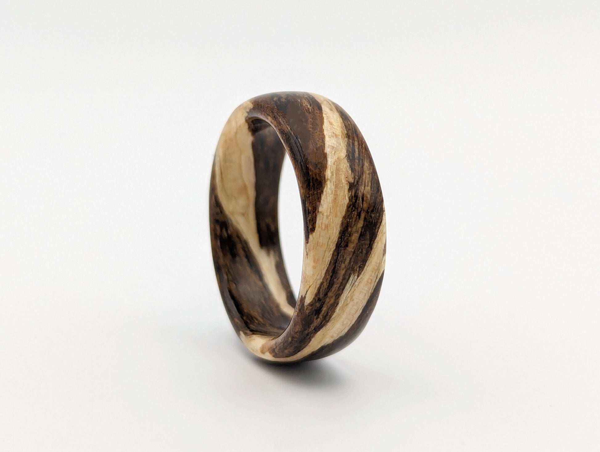 Driftwood and Bocote Wood Ring All Wood Rings Bands GrownRings Handmade, Natural, Reclaimed Wood, mens ring wooden, man wooden ring, Man ring, Man gift, women gift, Bocote, Driftwood, Destination Wedding, Nautical wedding, Sailing gift