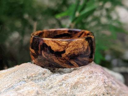 Desert Ironwood Wood Ring All Wood Rings Bands GrownRings Handmade, Desert Ironwood, 7mm wide, mens wedding band, wooden ring men, wooden engagement ring, wooden wedding ring, wooden rings for women, wooden wedding band, wooden watch, engagement ring, man ring, man gift